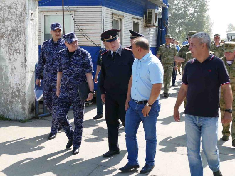 Росгвардия проводит детальную работу по обеспечению безопасности территории «Усольехимпрома»