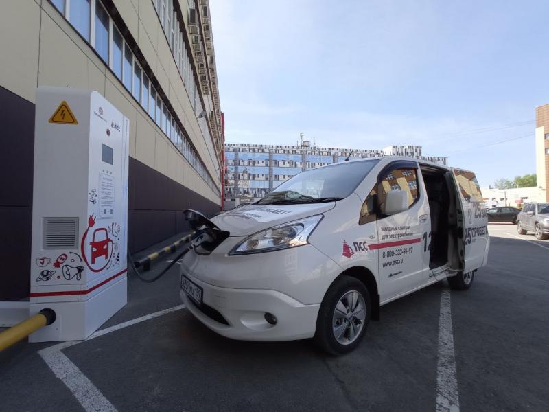 Первая быстрозарядная заправка для электромобилей запущена в Перми