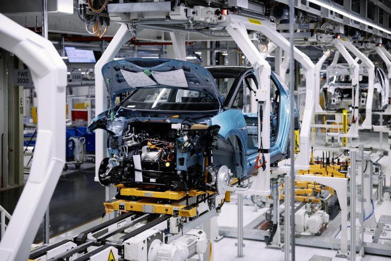 Технология конечной сборки Dürr повысила эффективность производства электромобилей Volkswagen в Цвиккау