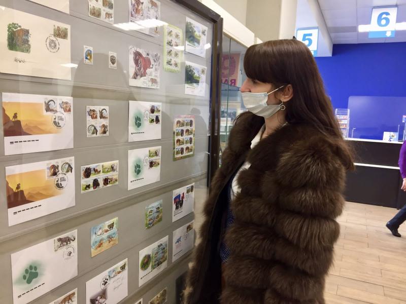 Во Владивостоке в почтовом отделении открылась филателистическая выставка серии «Фауна России»