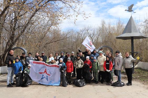 В Ульяновске кадеты «Гвардейской смены» приняли участие в Экодесанте