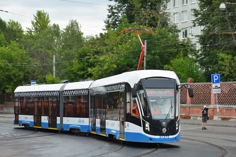 Студенты Российского университета транспорта разработали проект "Беспилотный трамвай 2035